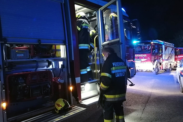 Großbrand in Mooskirchen